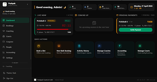 AthElite Relationship Manager dashboard